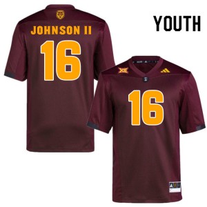 Youth Chris Johnson II Maroon Arizona State #16 Jersey 447824-861