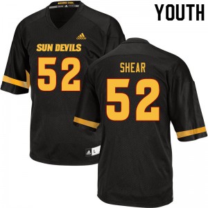 Youth Cody Shear Black Arizona State #52 Jersey 111681-475