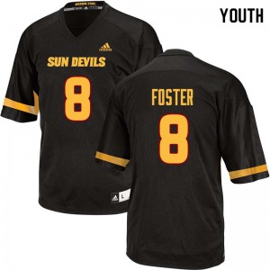 Youth D.J. Foster Black Arizona State Sun Devils #8 Jersey 798196-881