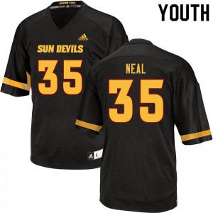 Youth Devin Neal Black Arizona State #35 Jersey 669474-635