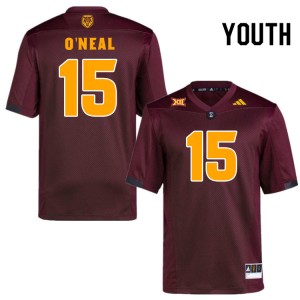 Youth Elijah O'Neal Maroon Arizona State Sun Devils #15 Jersey 779916-300
