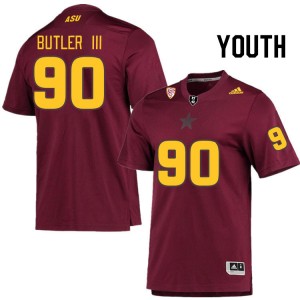 Youth John Butler III Maroon Arizona State #90 Jersey 813683-955