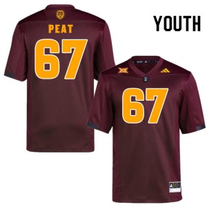 Youth Keona Peat Maroon Arizona State Sun Devils #67 Jersey 632272-421