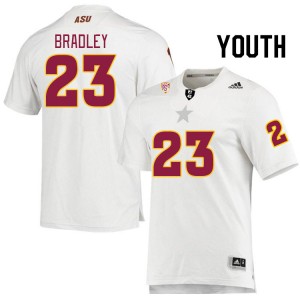 Youth Keontez Bradley White Arizona State #23 Jersey 769892-760