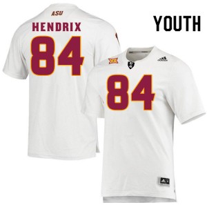 Youth Korbin Hendrix White Arizona State Sun Devils #84 Jersey 302386-311