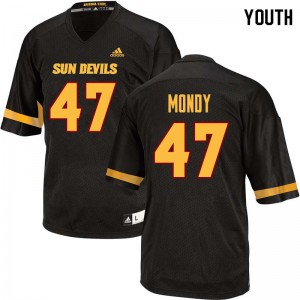 Youth Loren Mondy Black Arizona State Sun Devils #47 Jersey 261693-774