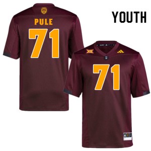 Youth Makua Pule Maroon Sun Devils #71 Jersey 101328-129