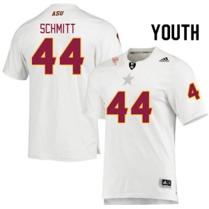 Youth Sinjin Schmitt White Arizona State University #44 Jersey 486081-590